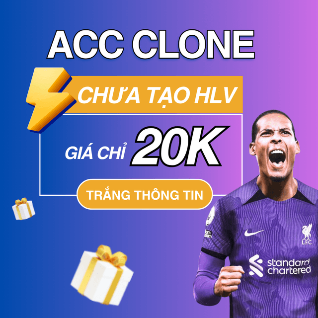 Acc Clone chưa tạo HLV