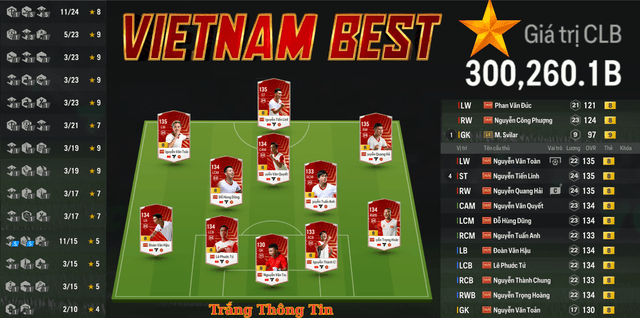 Việt Nam Best 300K TỶ