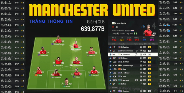 Manchester United 639K TỶ